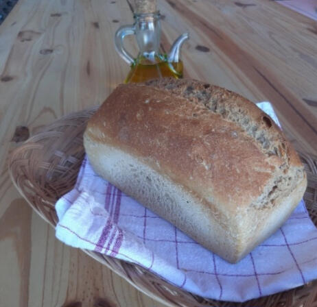 Pan de molde trigo antiguo