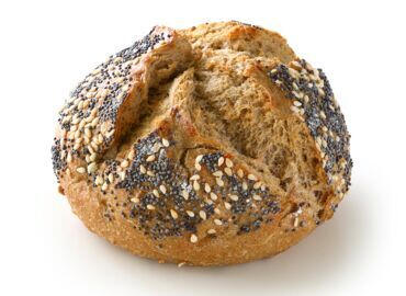 Panecillo de espelta y amapola